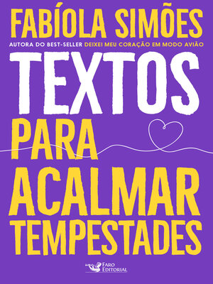 cover image of Textos para acalmar tempestades